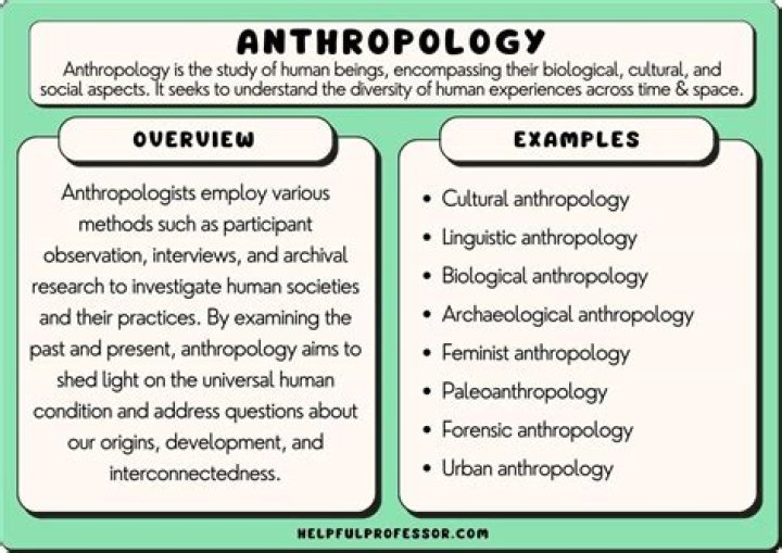 Are anthropology and archeology the same thing?