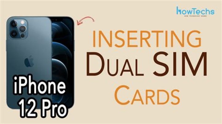 Are iphone 12 pro dual sim?