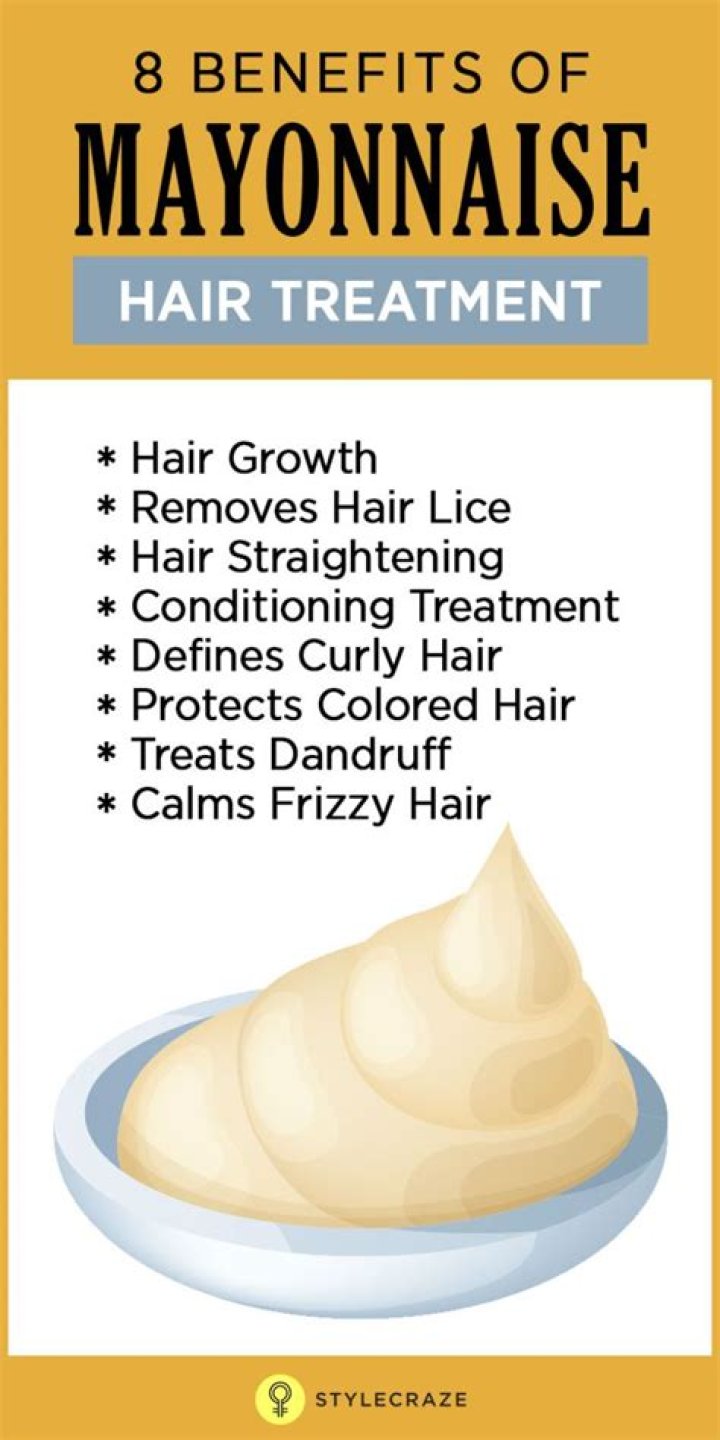 Are mayonnaise good for your hair?