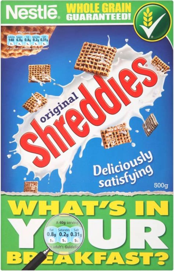 Are shreddies high in sugar?