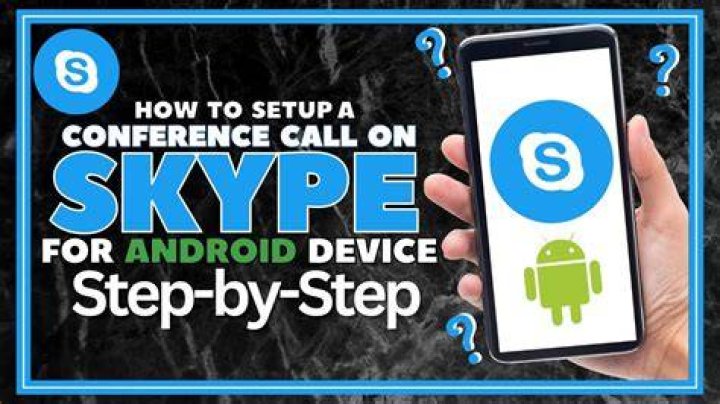 By skype conference call?