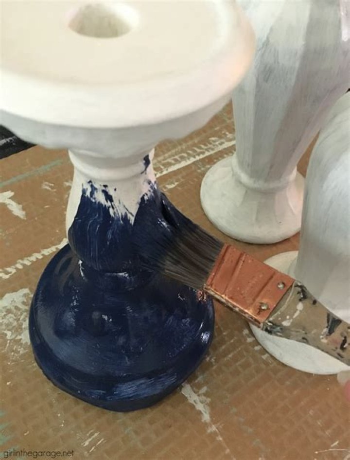 Can i paint a candle holder?