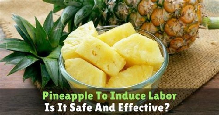 Can pineapple induce labor?