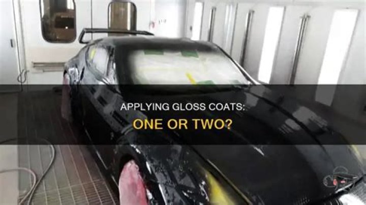 Can you do two coats of gloss?