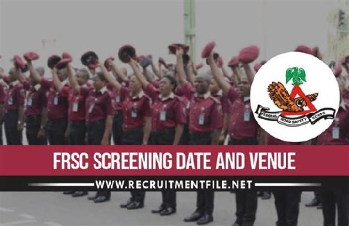 Did frsc start screening?