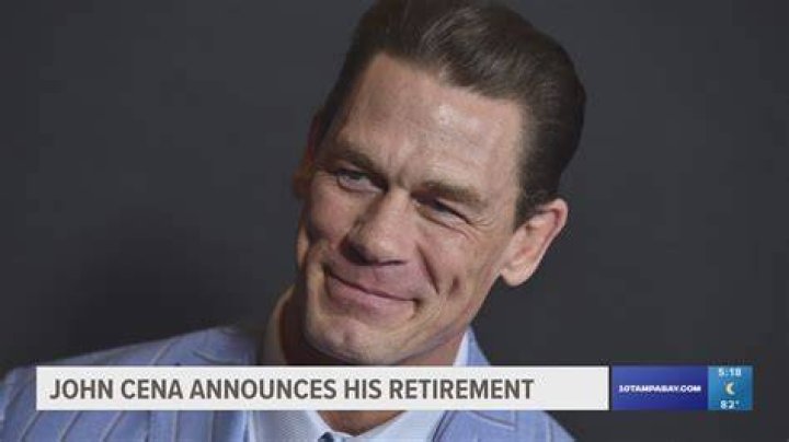 Did john cena retire?