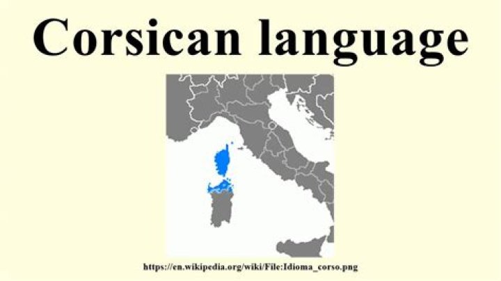 Do corsicans speak italian?