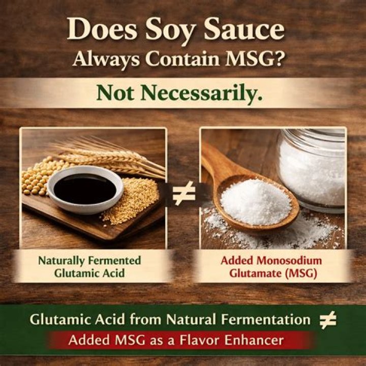 Does amoy soy sauce contain msg?