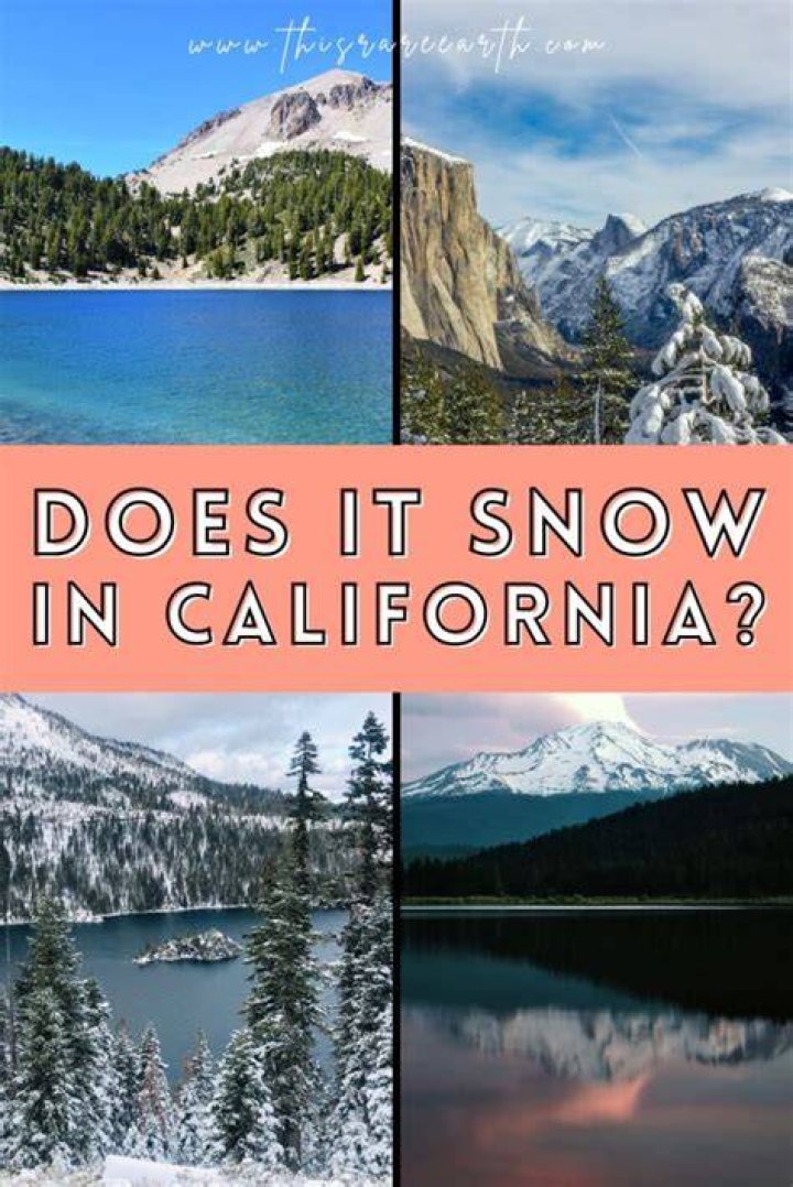 Does it snow in saugus california?