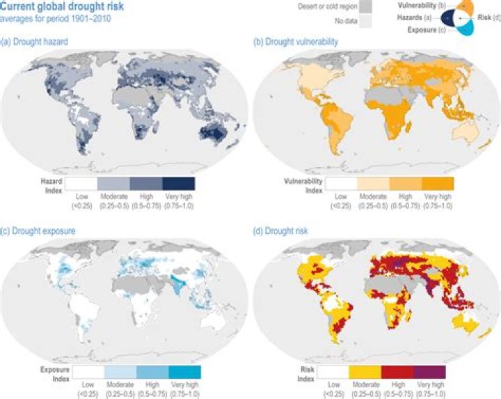 During el niño the likelihood of drought increases in?
