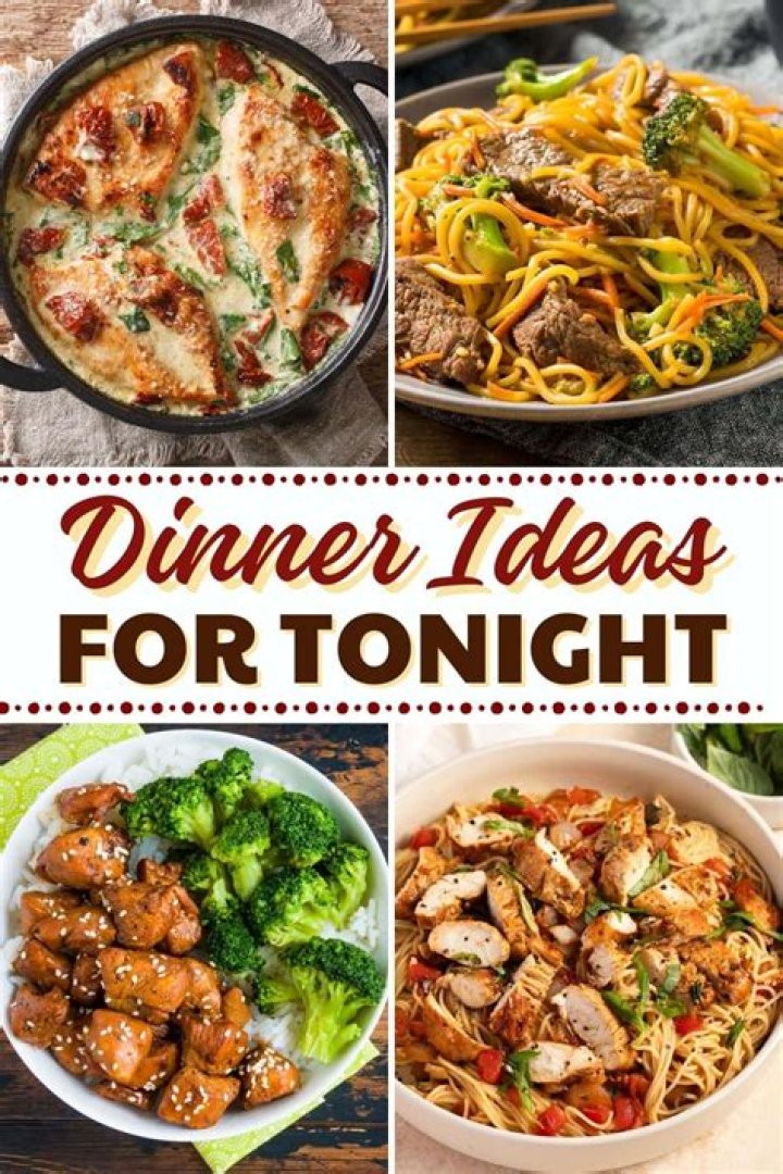For dinner i eat?