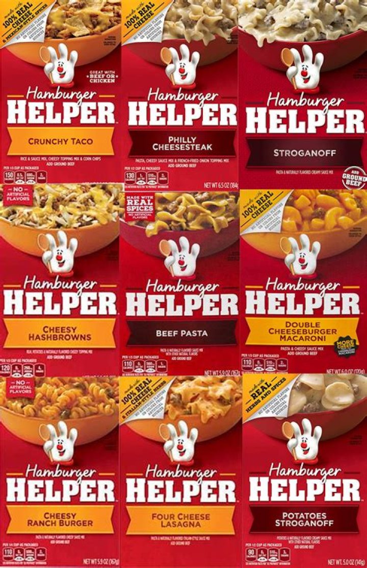 Has hamburger helper changed?