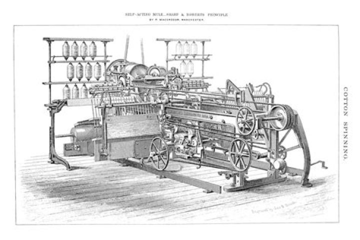 How did technological advances in the textile industry contribute to the industrial revolution?