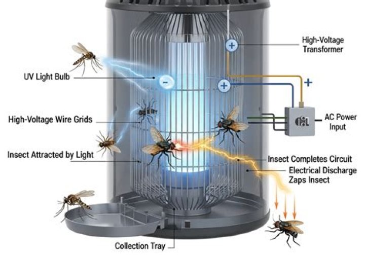 How do flea zappers work?