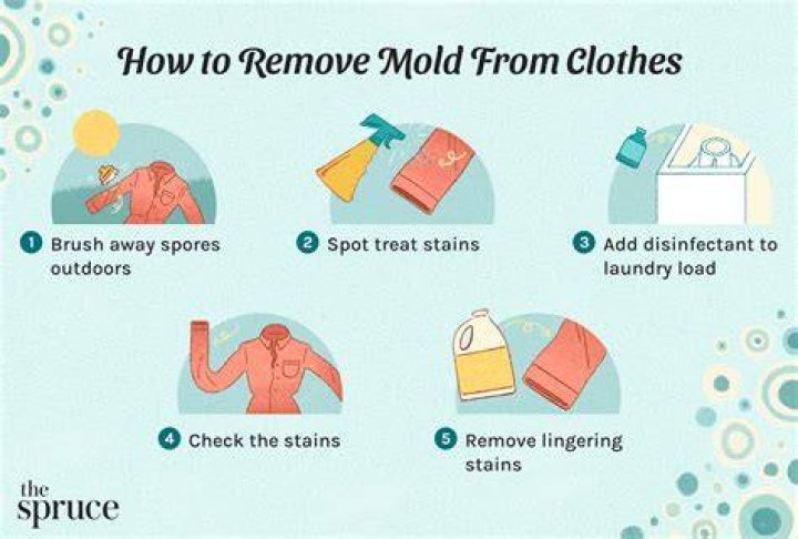 How do you remove iron mould from clothes?