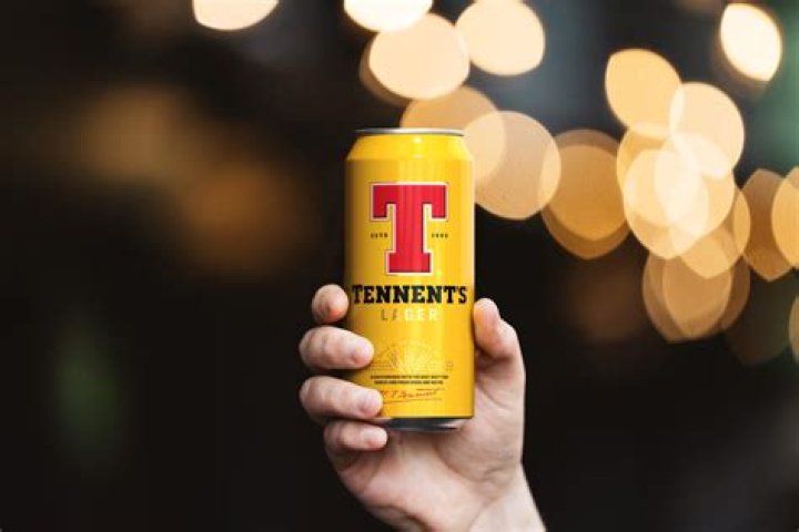 How many calories in a can of tennent's lager?