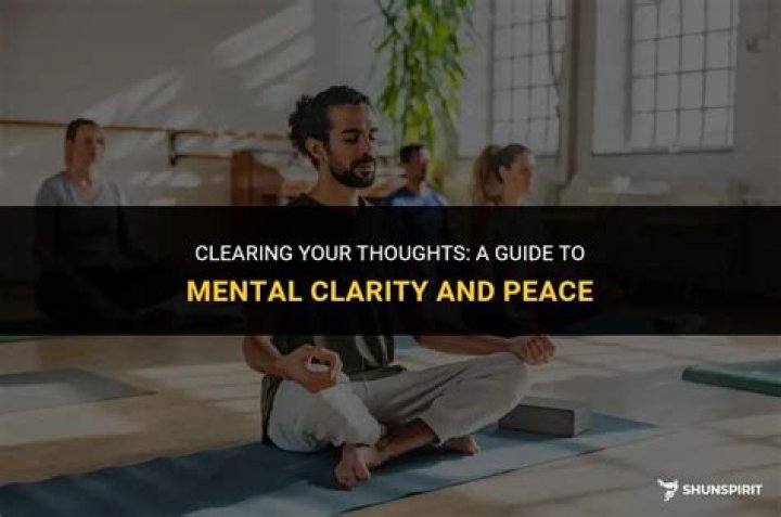 How to get a clean mind?