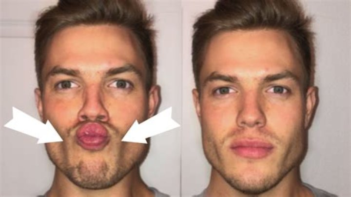 How to get cheekbones male?