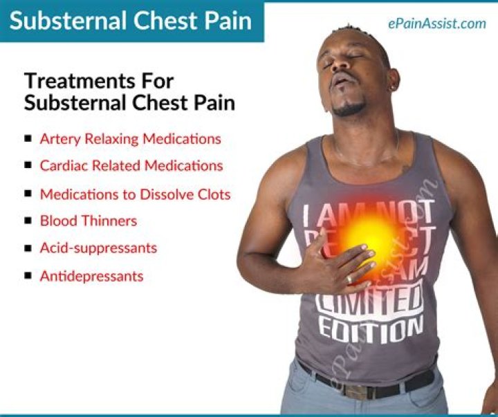 How to get rid of substernal pain?