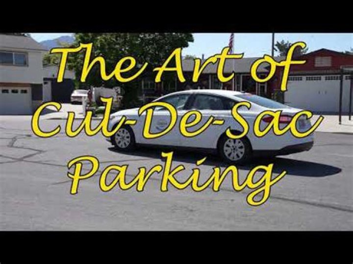 How to park in a cul de sac?