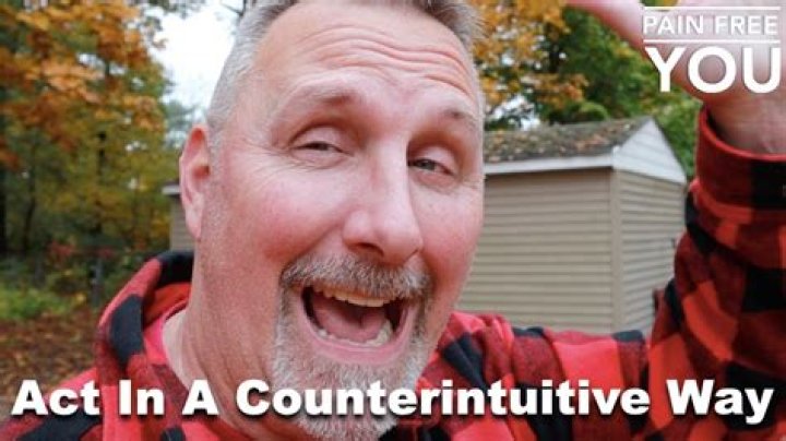 In a counterintuitive way?