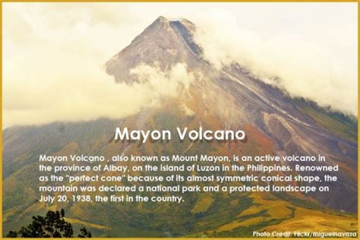 Interesting facts about mayon?