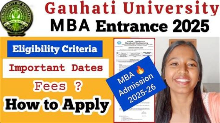 Is gauhati university good for mba?