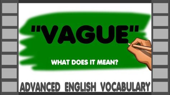 Is there another word for vagueness?