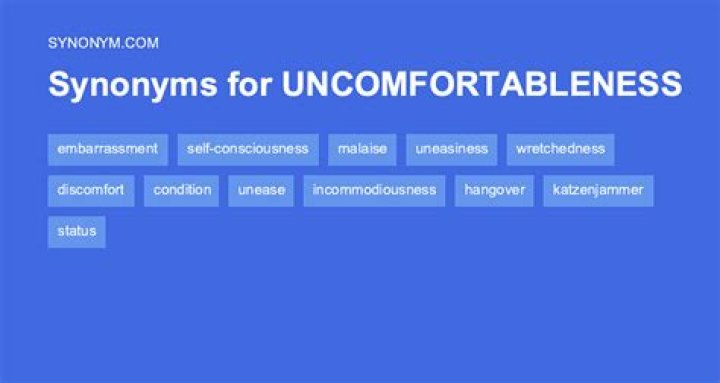 Is uncomfortableness a real word?