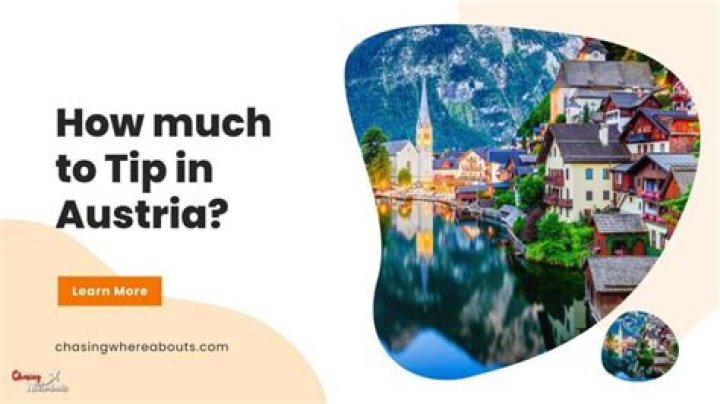 Should you tip in austria?