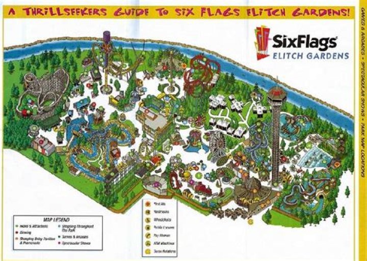 Was elitch gardens six flags?
