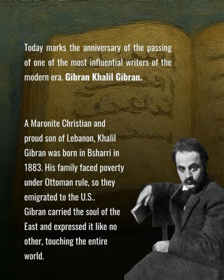 Was khalil gibran a christian?