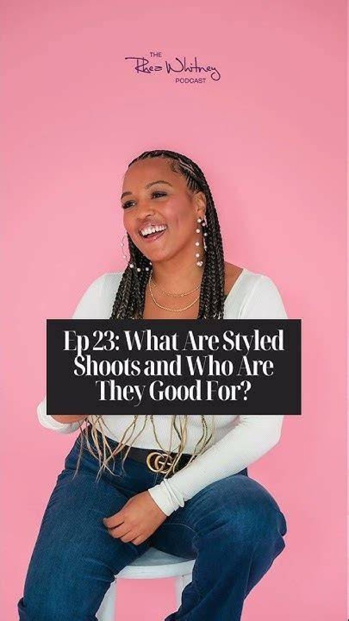 What are styled shoots?