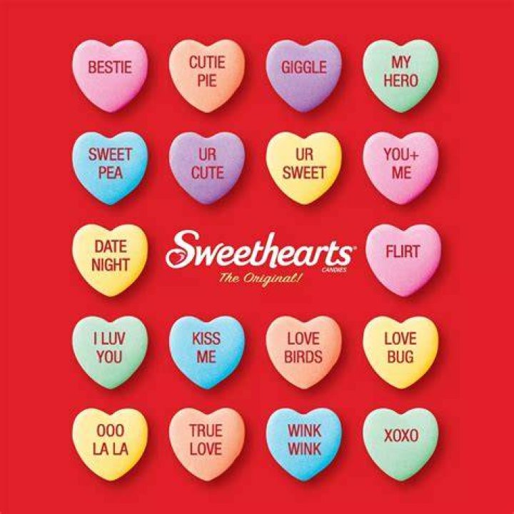 What do sweethearts candy day?