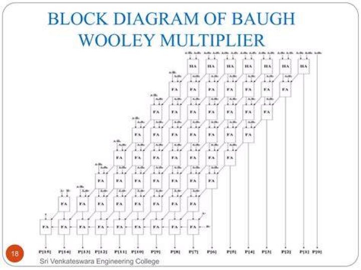 What is baugh wooley multiplier?