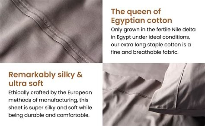 What is egyptian cotton sheets?