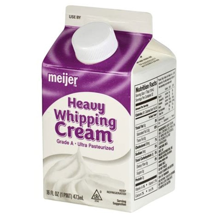 What is heavy whipping cream?