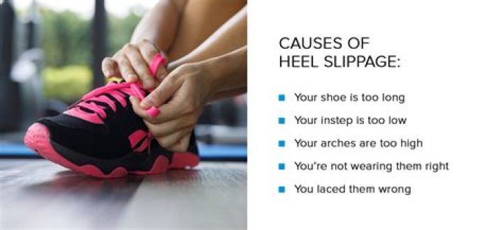 What is heel slippage?