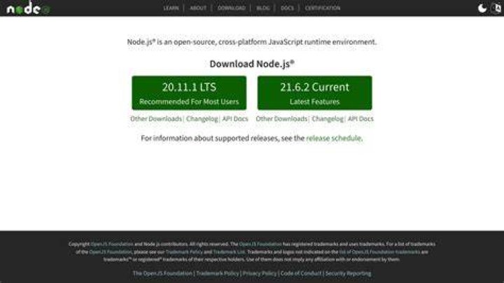 What is node lts version?
