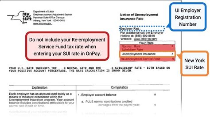 What is ny re-employment service fund?