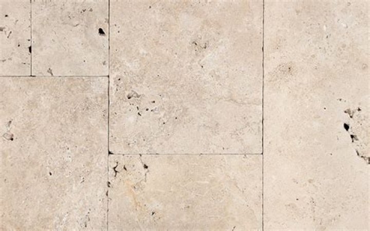 What is travertine marble?