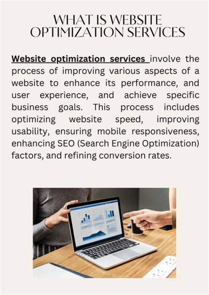 What is website optimization?