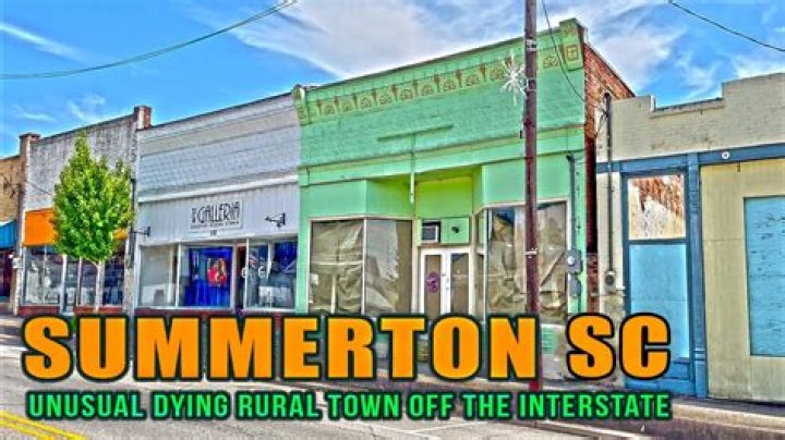 What to do in summerton sc?