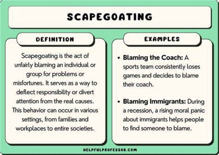 Whats a scapegoat child?