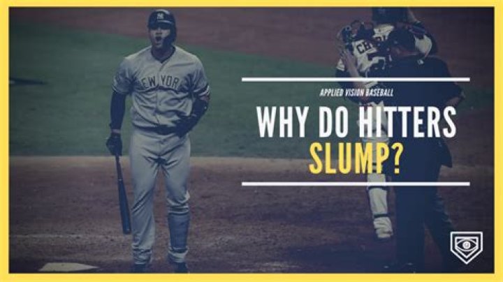 Whats a slump in baseball?