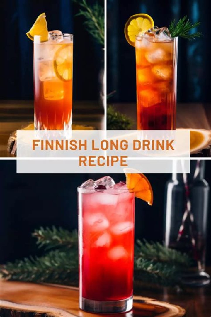 Whats in a finnish long drink?