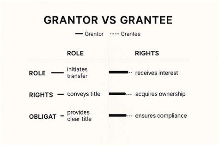 Whats the opposite of a grantee?