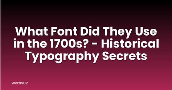 When did typography originate?