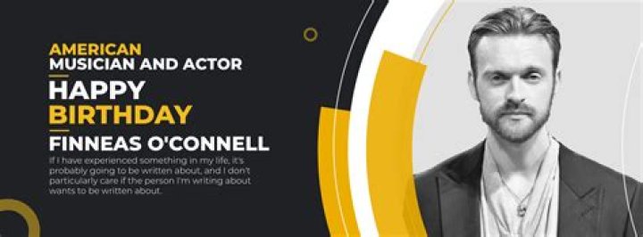 When is finneas o'connell birthday?