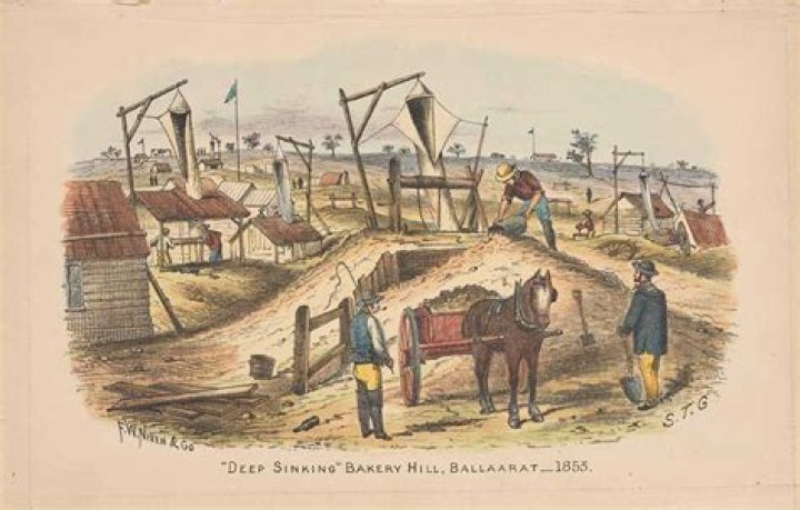 When was the ballarat gold rush?